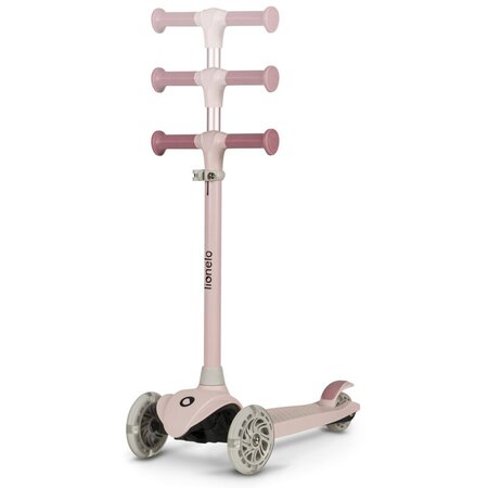 Trotineta ultrapliabila pana la 50 kg Jessy, 3+ ani, Pink Rose, Lionelo 637401