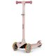 Trotineta ultrapliabila pana la 50 kg Jessy, 3+ ani, Pink Rose, Lionelo 637397