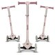 Trotineta ultrapliabila pana la 50 kg Jessy, 3+ ani, Pink Rose, Lionelo 637391