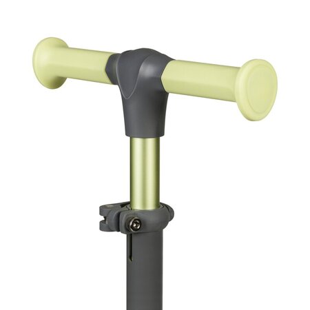Trotineta ultrapliabila pana la 50 kg Jessy, 3+ ani, Grey Green, Lionelo 637416