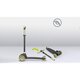 Trotineta ultrapliabila pana la 50 kg Jessy, 3+ ani, Grey Green, Lionelo 637434