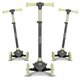 Trotineta ultrapliabila pana la 50 kg Jessy, 3+ ani, Grey Green, Lionelo 637420