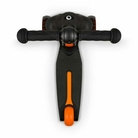Trotineta pentru copii ultrapliabila pana la 50 kg Timy, 3+ ani, Orange Black, Lionelo 637455