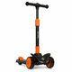 Trotineta pentru copii ultrapliabila pana la 50 kg Timy, 3+ ani, Orange Black, Lionelo 637462