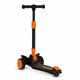 Trotineta pentru copii ultrapliabila pana la 50 kg Timy, 3+ ani, Orange Black, Lionelo 637453