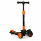 Trotineta pentru copii ultrapliabila pana la 50 kg Timy, 3+ ani, Orange Black, Lionelo 637463