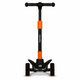 Trotineta pentru copii ultrapliabila pana la 50 kg Timy, 3+ ani, Orange Black, Lionelo 637459