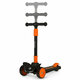 Trotineta pentru copii ultrapliabila pana la 50 kg Timy, 3+ ani, Orange Black, Lionelo 637454