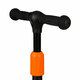 Trotineta pentru copii ultrapliabila pana la 50 kg Timy, 3+ ani, Orange Black, Lionelo 637464