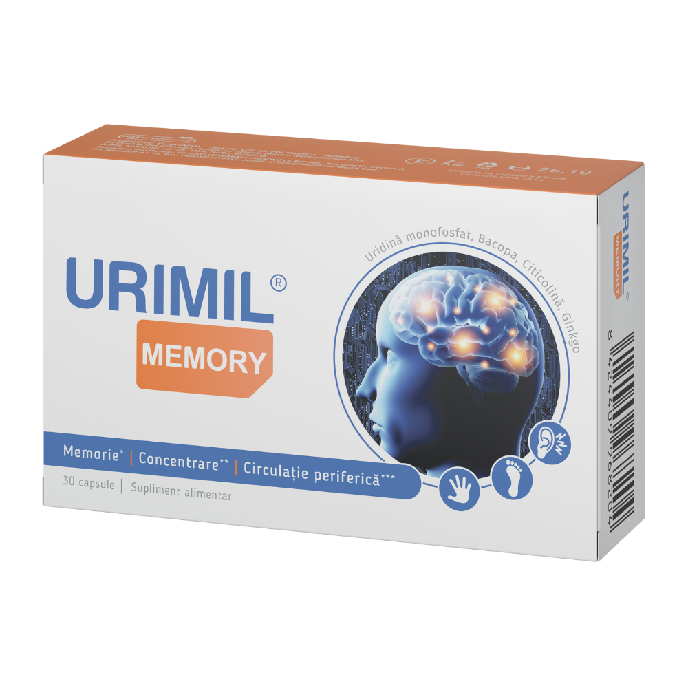 Urimil Memory, 30 capsule, NaturPharma