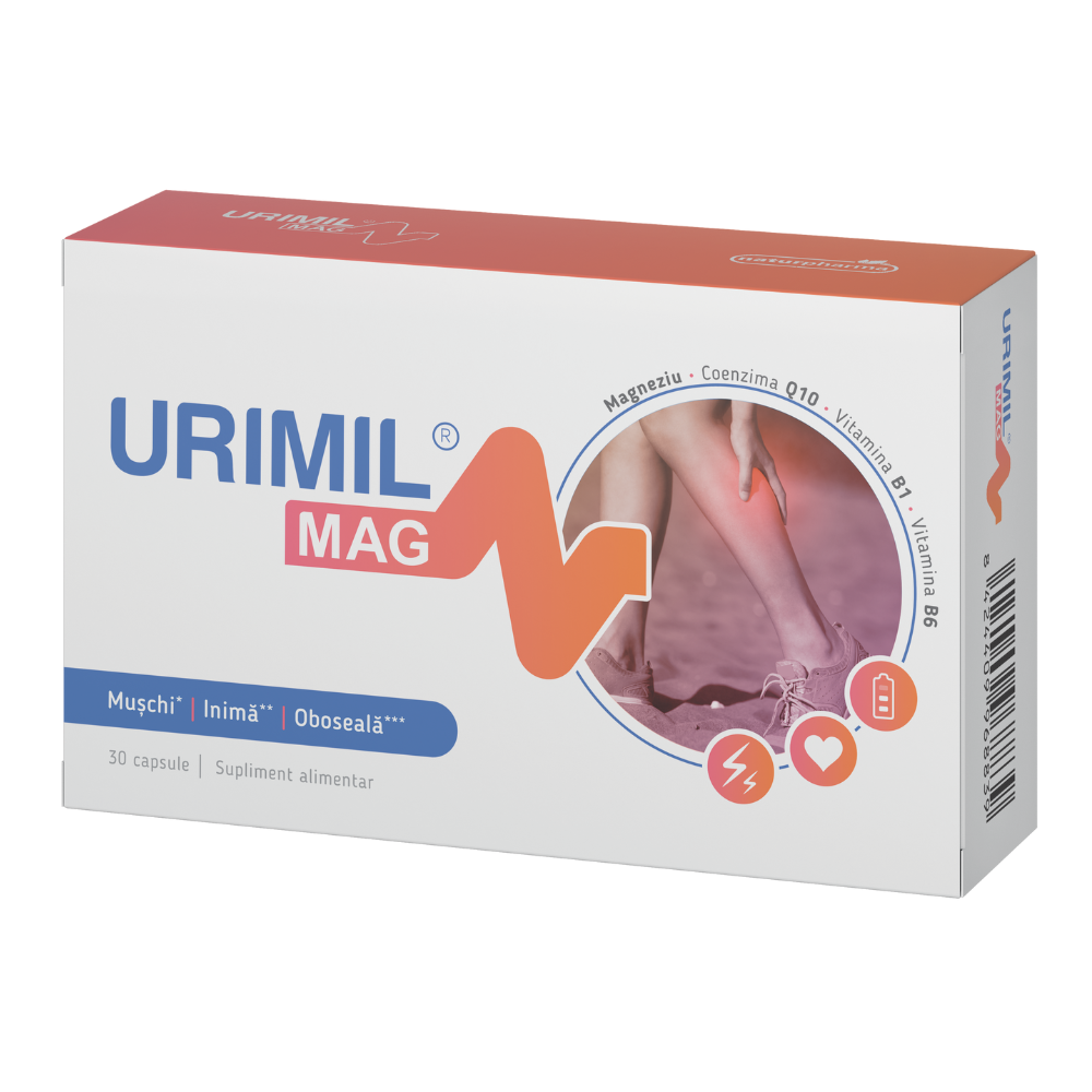 Urimil Mag, 30 capsule, NaturPharma