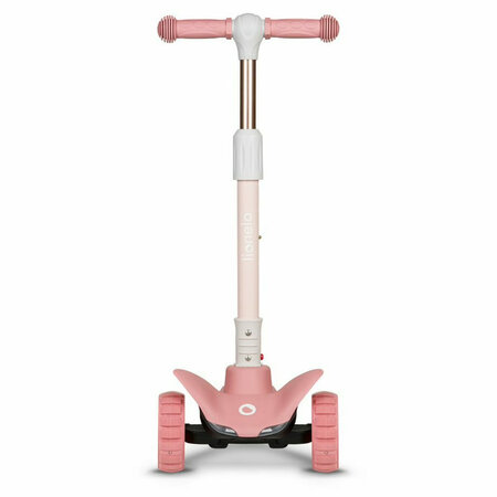Trotineta ultrapliabila cu 3 roti pentru copii Timy, Pink Rose, 3 ani+, Lionelo 637487