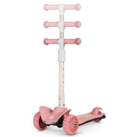 Trotineta ultrapliabila cu 3 roti pentru copii Timy, Pink Rose, 3 ani+, Lionelo 637498