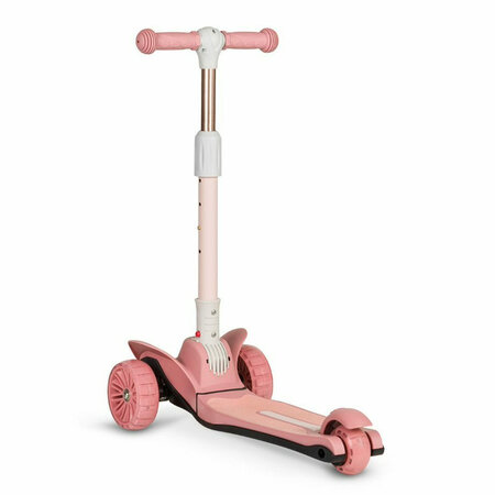 Trotineta ultrapliabila cu 3 roti pentru copii Timy, Pink Rose, 3 ani+, Lionelo 637496
