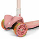 Trotineta ultrapliabila cu 3 roti pentru copii Timy, Pink Rose, 3 ani+, Lionelo 637490