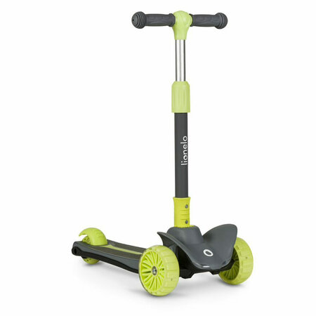 Trotineta ultrapliabila cu 3 roti pentru copii Timy, Green Lime, 3 ani+, Lionelo 637524