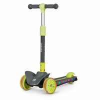 Trotineta ultrapliabila cu 3 roti pentru copii Timy, Green Lime, 3 ani+, Lionelo