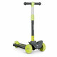 Trotineta ultrapliabila cu 3 roti pentru copii Timy, Green Lime, 3 ani+, Lionelo 637524