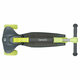 Trotineta ultrapliabila cu 3 roti pentru copii Timy, Green Lime, 3 ani+, Lionelo 637537