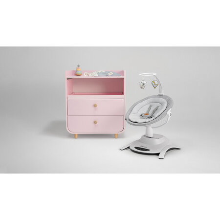 Balansoar multifunctional cu 5 viteze Bella, Grey Concrete, Lionelo 637627