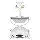Balansoar multifunctional cu 5 viteze Bella, Grey Concrete, Lionelo 637611