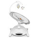 Balansoar multifunctional cu 5 viteze Bella, Grey Concrete, Lionelo 637612