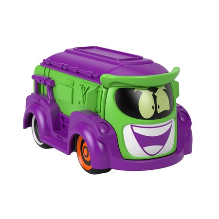 Masinuta metalica Prank Vanul lui Joker scara 1:55, +3 ani, Fisher Price 637601