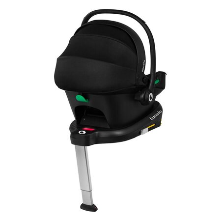 Baza auto I-Size cu Isofix, Black, Lionelo 637640