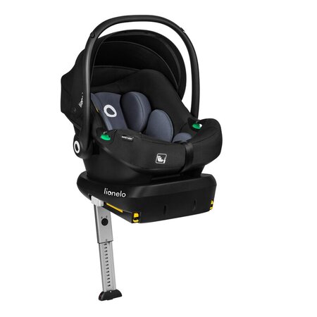 Baza auto I-Size cu Isofix, Black, Lionelo 637636