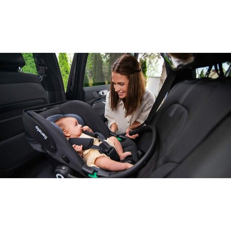 Scoica auto Astrid I-Size, 40 - 87 cm, Black Grey, Lionelo 637662