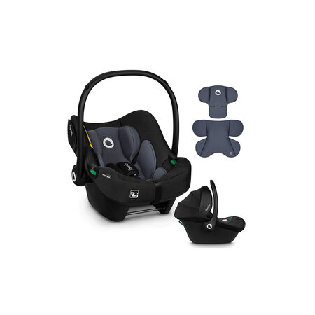 Scoica auto Astrid I-Size, 40 - 87 cm, Black Grey, Lionelo 637660