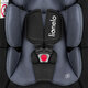 Scoica auto Astrid I-Size, 40 - 87 cm, Black Grey, Lionelo 637659