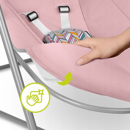 Balansoar Otto Cozy, 57 x 55 cm, Pink Baby, Lionelo 637683