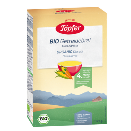 Cereale Bio Organic din porumb si morcov