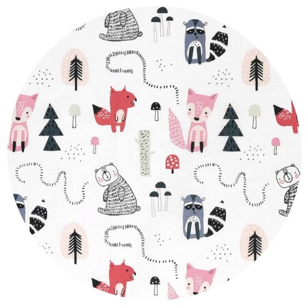 Aparatoare cu panglici pentru patut, Fox, 180x30 cm, MimiNu 637732