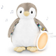 Jucarie de plus cu lampa de veghe si mecanism de linistire bebe Pinguinul Phoebe, +0 luni, Zazu Kids 637749