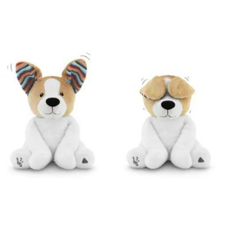 Jucarie de plus Catelusul Danny Peek a Boo, 0 luni+, Zazu Kids 637761