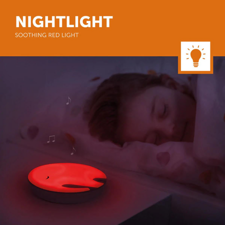 Lampa de veghe cu sunete linistitoare Elefantul Emmy, 0 luni+, Zazu Kids 637768