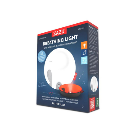 Lampa de veghe cu sunete linistitoare Elefantul Emmy, 0 luni+, Zazu Kids 637775