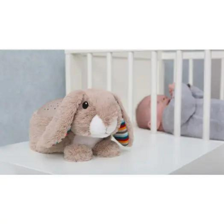 Proiector si lampa de veghe muzicala Iepurasul Ruby, 0 luni+, Zazu Kids 637779
