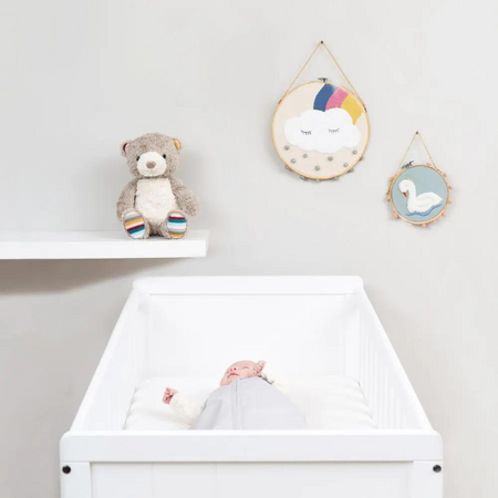 Jucarie de plus cu mecanism de linistire si relaxarea bebe Ursuletul Bruno, 0 luni+, Zazu Kids 637788