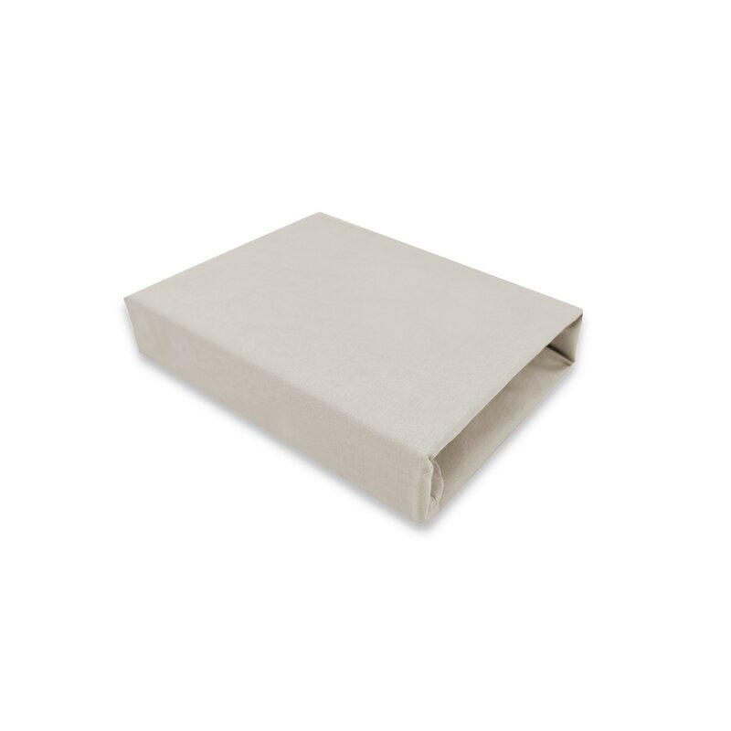 Cearceaf cu elastic pentru leagan sau patut co-sleeper Royal, Beige, 90x40 cm, MimiNu