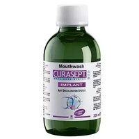 Apa de gura ADS Implant Pro cu 0.20% clorhexidina, 200 ml, Curasept