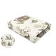 Cearceaf cu elastic pentru leagan sau patut co-sleeper, Calm Forest Natural, 90x40 cm, MimiNu 637807