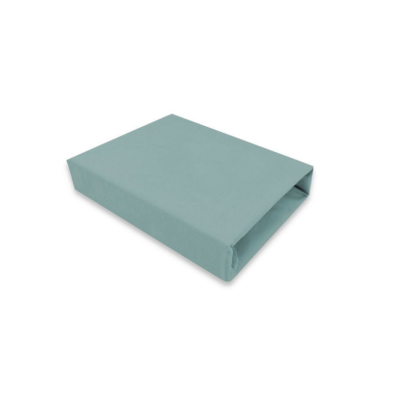 Cearceaf cu elastic pentru leagan sau patut co-sleeper Royal, Nepal Green, 90x40 cm, MimiNu