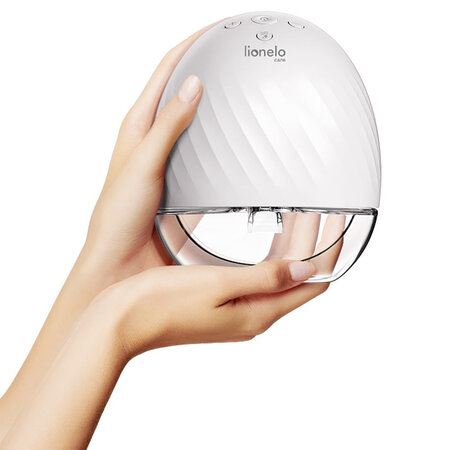 Pompa de san portabila cu functie de masaj Fidi, White, Lionelo 637877