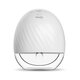 Pompa de san portabila cu functie de masaj Fidi, White, Lionelo 637876