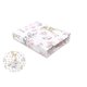 Cearceaf cu elastic pentru leagan sau patut co-sleeper, Sweet Deer Pink, 90x40 cm, MimiNu 637928