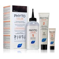 Vopsea permanenta pentru par Phytocolor, Nuanta 4 Brown, Phyto