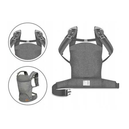 Marsupiu ergonomic Margareet, pana la 20 kg, Wave, Lionelo 638010